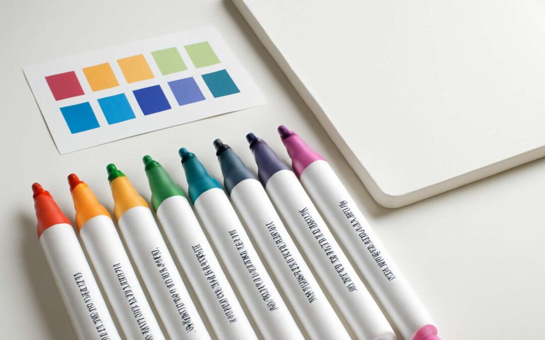 Spark your sketches with pigment markers for bold, blendable color.