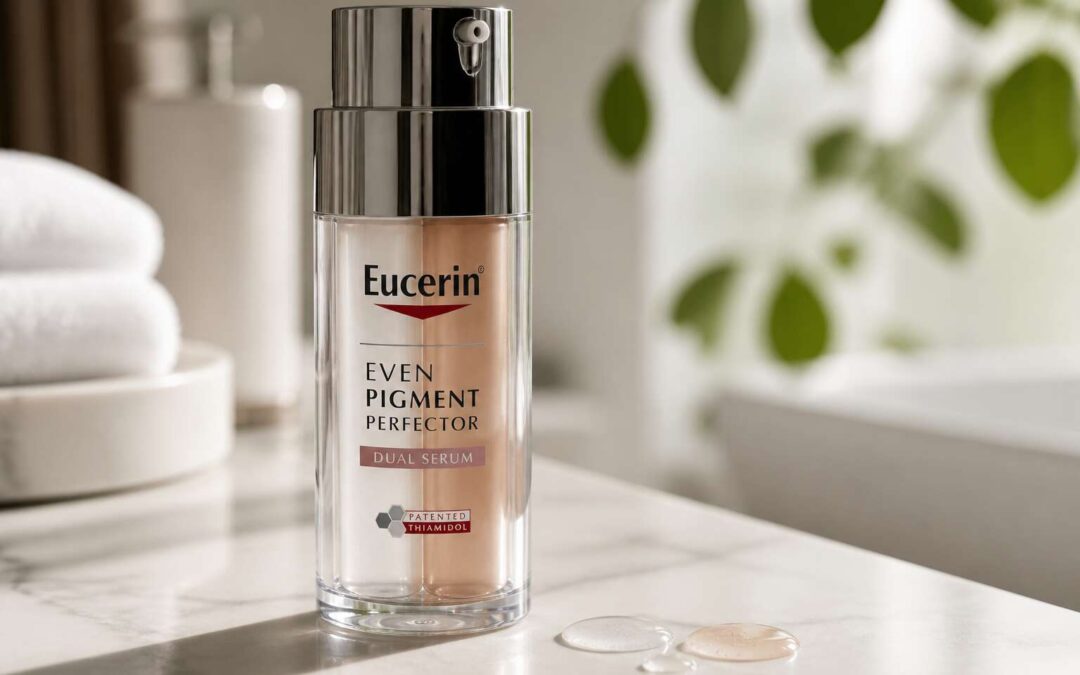 Eucerin Even Pigment Perfector Dual Serum targets dark spots for radiant, even skin.