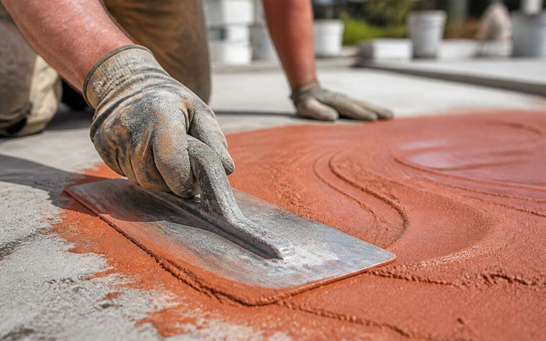Learn how to pigment concrete in five steps.
